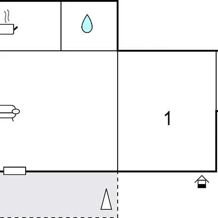 Διαμέρισμα Awesome In With Kitchen *